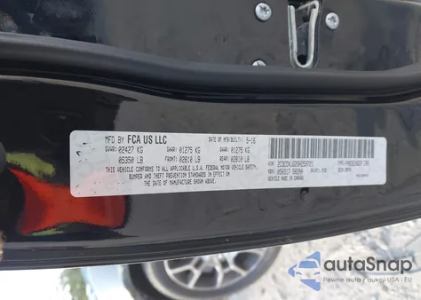 2016 Dodge Charger Sxt from USA, damaged, VIN 2C3CDXJG2GH259721